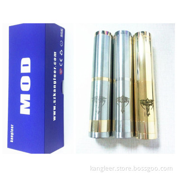 Mechanical Mod Nemesis, Nemesis Mod with Black Color, Stainless Color and Gold Color Available